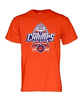 Blue 84 Men's Orange Clemson Tigers 2024 Acc Football Conference Champions Locker Room T-Shirt