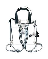 Loungefly Philadelphia Eagles Clear Convertible Backpack Tote Bag
