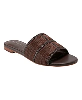 Marc Fisher Ltd Women's Zuri Slip-On Flat Sandals