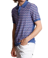 Paisley & Gray Men's Chevron-Pattern Polo Shirt