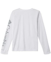 Columbia Big Girls Tidal Tee Long-Sleeve Graphic T-Shirt