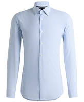 Boss by Hugo Men's Striped Slim-Fit Performance-Stretch Shirt