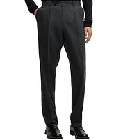 Boss by Hugo Men's Patterned Slim-Fit Suit