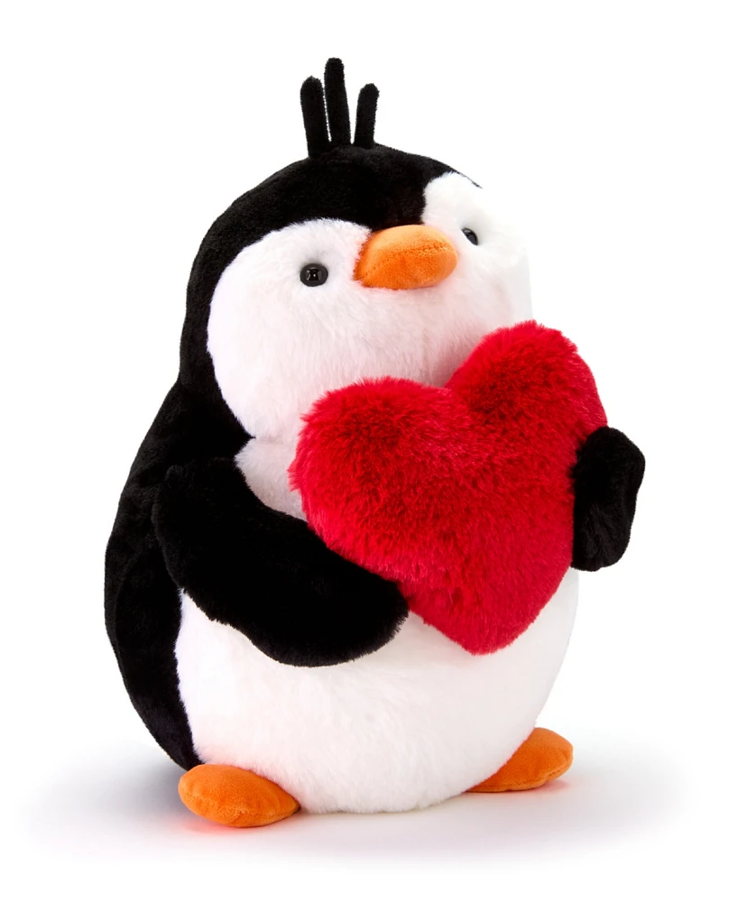 Geoffrey's Toy Box Heart Penguin Plush Toy