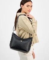 Giani Bernini Pebble Soft Medium Shoulder Bag, Exclusively at Macy's