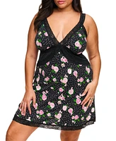 Adore Me Plus Primrose Slip Dress