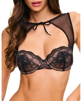 Adore Me Women's Cordelia Push Up Balconette Bra