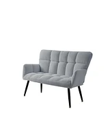 Slickblue Small Loveseat Sofa for Cozy and Space-Saving Living Room Seating