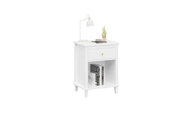 Slickblue Kids Nightstand with One Drawer and One Shelf for Bedroom Storage and Organization