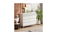 Slickblue 8-Drawer Storage Cabinet for Spacious and Organized Home Storage