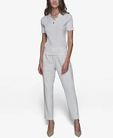 Karl Lagerfeld Paris Women's Knit Polo