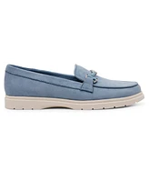 Anne Klein Women's Amara Chain Detail Slip On Loafers