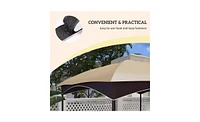 Slickblue Durable Canopy Top for Outdoor Patio, Garden, and Shade