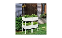 Slickblue 4PCS Planting Box Set for Organized and Versatile Outdoor Gardening