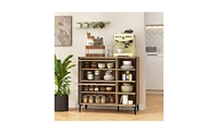 Slickblue Modern Entryway Shoe Cabinet for Stylish and Organized Storage
