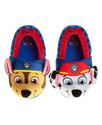 Nickelodeon Toddler and Little Boys Paw Patrol Dual Sizes Slippers