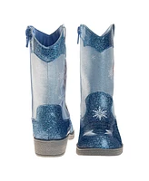 Disney Toddler and Little Girls Frozen Anna Elsa Western Cowgirl Boots