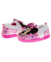 Disney Toddler and Little Girls Minnie Mouse Dual Sizes Slippers