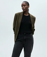 Mango Women's Mom2000 High-Rise Jeans