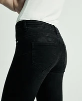 Mango Women's Mid-Rise Skinny Pushup Jeans