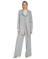 Calvin Klein Petite Belted Long-Sleeve Trench Coat Jacket