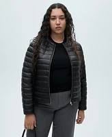 Mango Women's Pocket Quilted Jacket