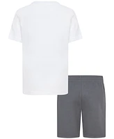 Nike Little Boys "On The Move" Logo T-Shirt & Shorts Set