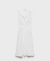 Mango Women's A-Line Shirt Dress