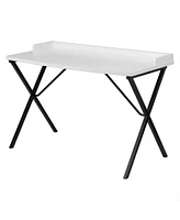 Slickblue Top Modern Writing Table Computer Desk for Students, Teens, and Adults