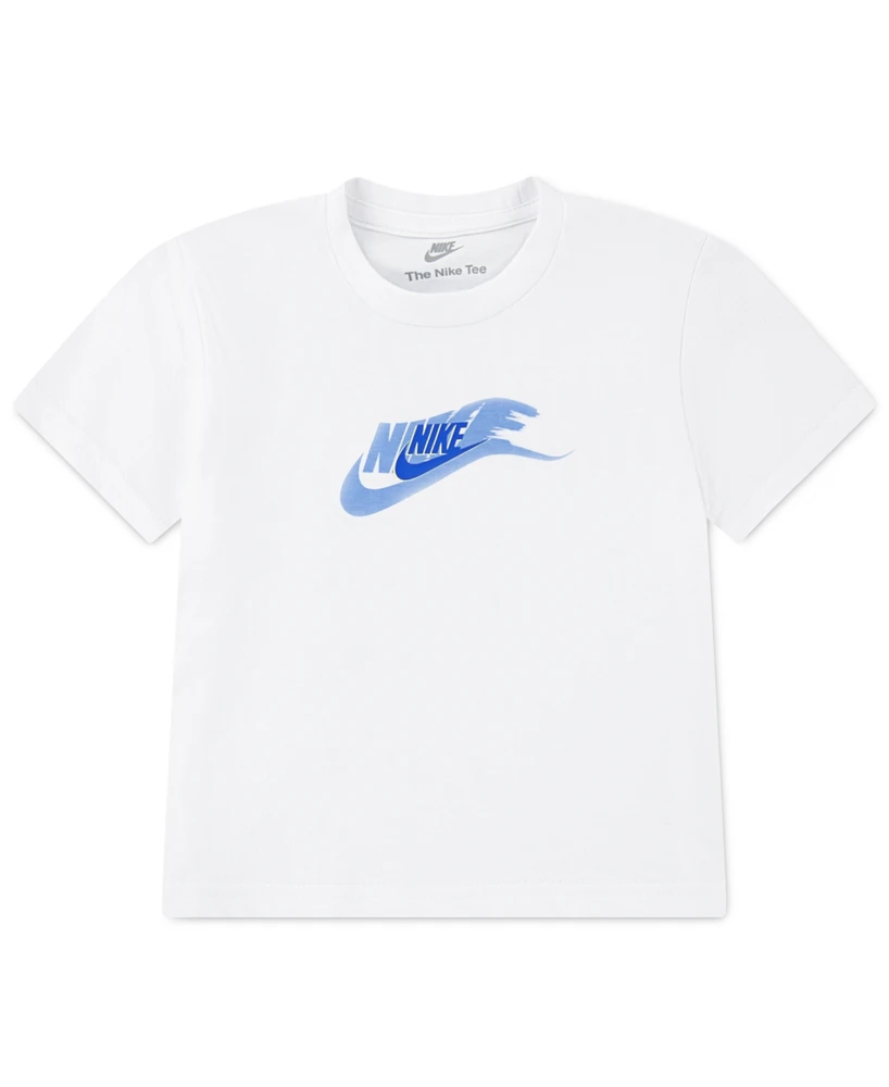 Nike Toddler & Little Boys "On The Move" Logo Crewneck T-Shirt