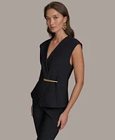 Donna Karan New York Women's V-Neck Vest