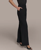 Donna Karan New York Women's Pleated Wide-Leg Pants