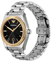 Emporio Armani Men's Interchangeable Stainless Steel Bracelet Watch 41mm Gift Set