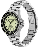 Emporio Armani Men's Automatic Sea Explorer Stainless Steel Bracelet Watch 43mm