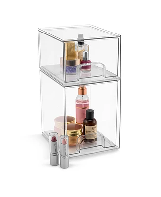 Sorbus Piece (7.6 and . Tall) Makeup Organizer Case with Pull-Out Drawers