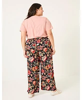 FatFace Plus Isla Floral Trouser