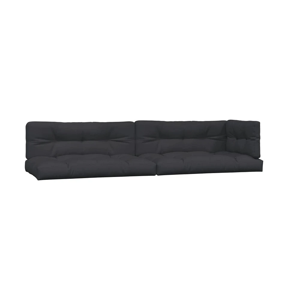 vidaXL Pallet Cushions 5 pcs Fabric