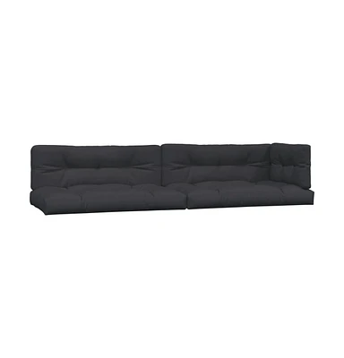 vidaXL Pallet Cushions 5 pcs Fabric