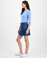 Hugo Women's Denim Mini Skirt