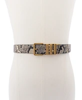 Michael Kors Women's 28mm Reversible Snake Belt