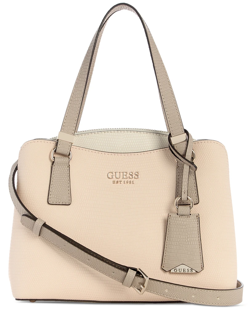 Guess Lyndi Small Triple Compartment Girlfriend Satchel