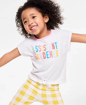 Epic Threads Girls Gardner Tie T-Shirt, Toddler, Exclusively at Macy's