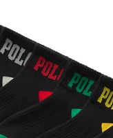 Polo Ralph Lauren Little & Big Boys Solid Quarter Crew Socks, 6-Pack