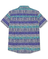 Quiksilver Big Boys Global Heat Cotton Button-Down Shirt