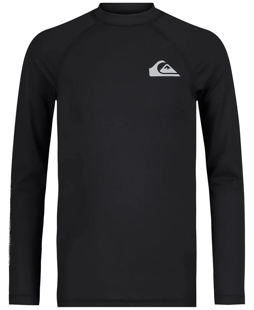 Quiksilver Big Boys Everyday Upf 50 Long-Sleeve Rash Guard