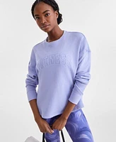Id Ideology Womens Long Sleeve Crewneck Top Printed 7 8 Leggings Exclusively At Macys