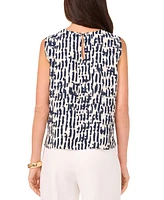 Vince Camuto Women's Printed Sleeveless Top