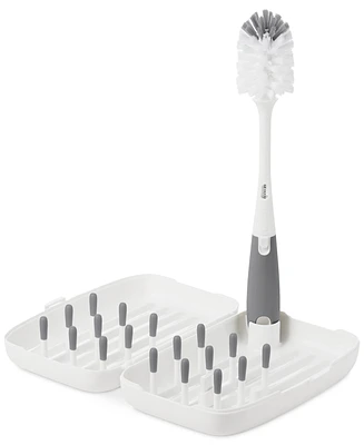 Oxo Tot On The Go Drying Rack With Baby Bottle Brush