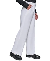 Karl Lagerfeld Paris Women's Bootcut High-Rise Pants