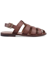 Bar Iii Men's Palmerr Leather Fisherman Sandals, Exclusively at Macy's